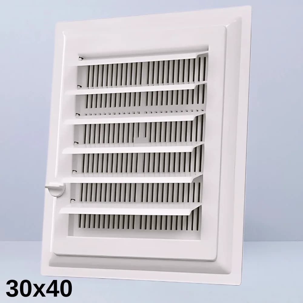 30X40 Plastik Wc Banyo Menfezi - Beyaz