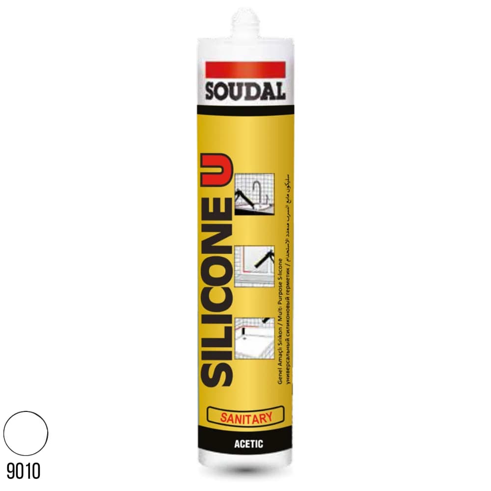 Soudal Silicone U Beyaz 280 Gr 405022