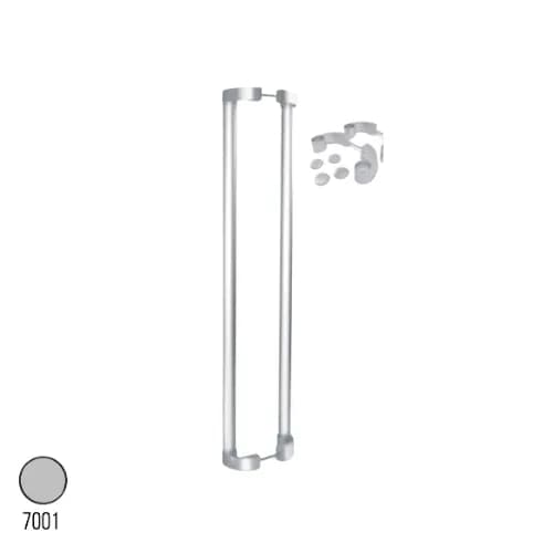 Açılı Akbank Kol 250 CM Boru Takım Eloksal