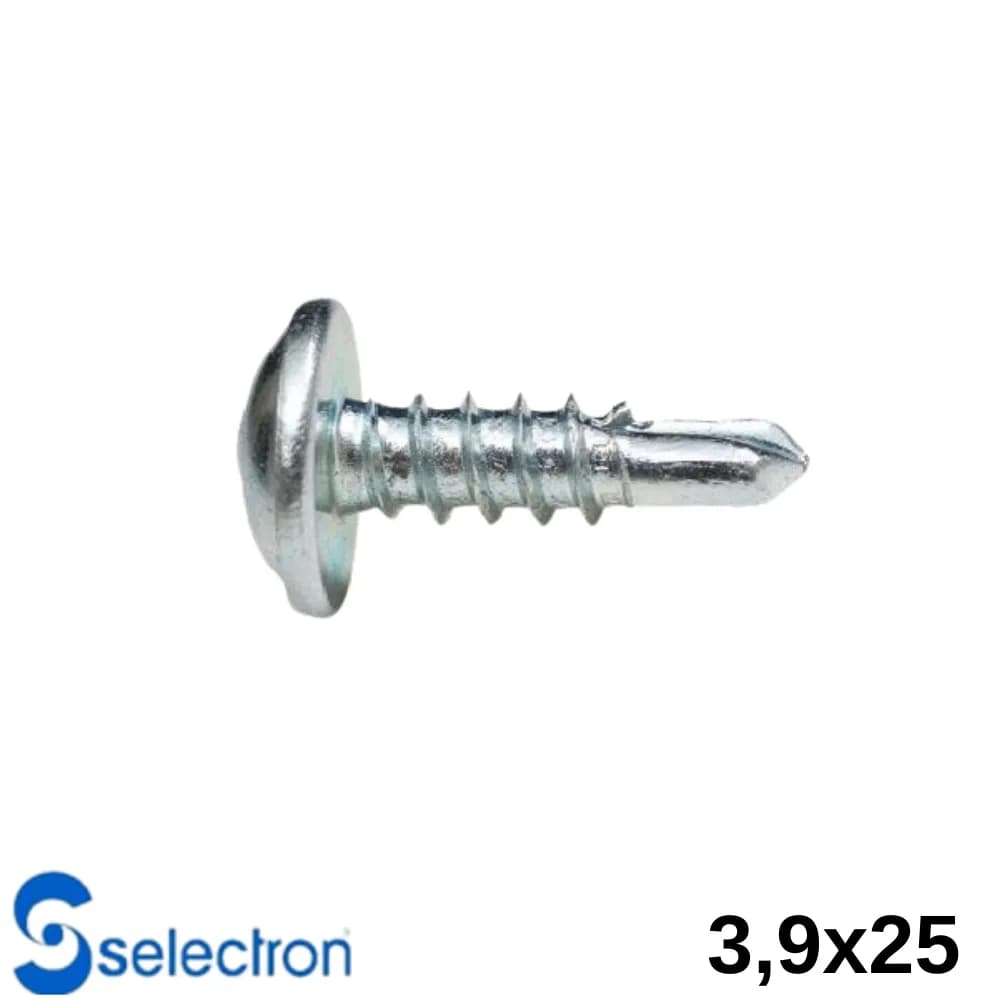 Selectron 3,9X25 Geniş Pul Başlı Matkap Uçlu Vida 1500 Ad.