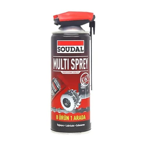 Soudal Multi Spray Genius Şeffaf 400 ml 135730