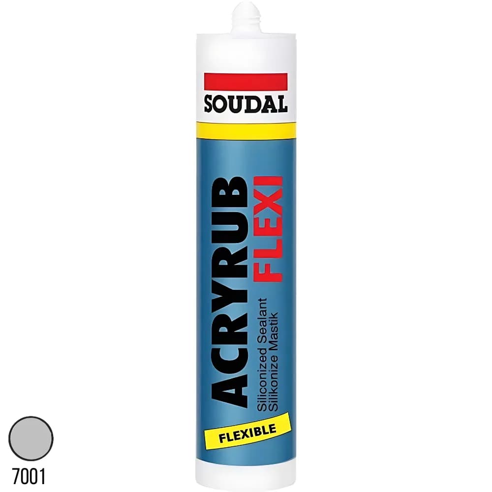 Soudal Acryrub Flexi Silikonize Mastik Gri 310 ml 114303