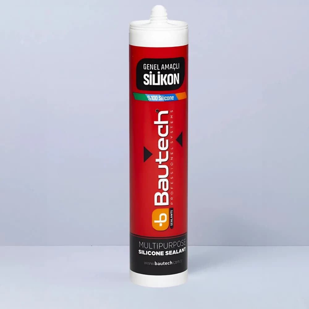Bautech Silikon Duşakabin 280 ml Şeffaf 24 Pcs
