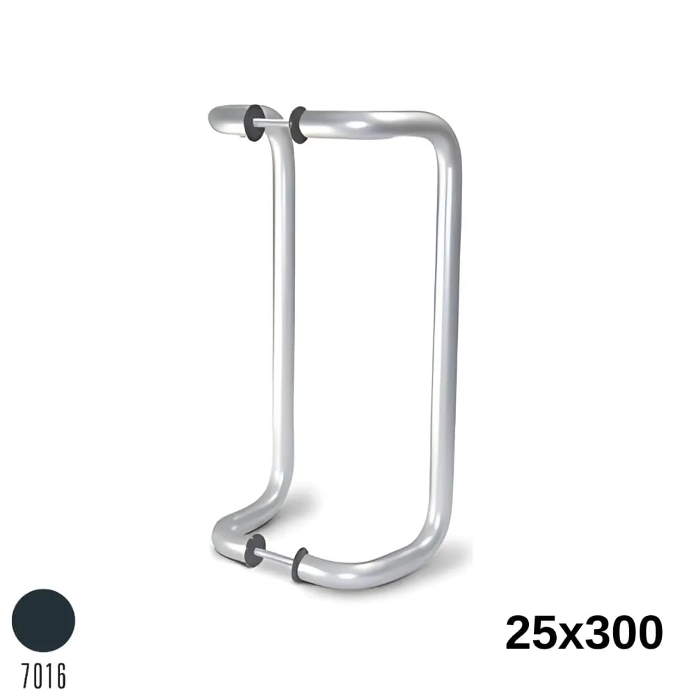 Kıvrık Kol 25X300 mm Ant.Gri