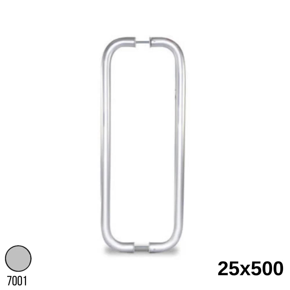 U Çekme Kol 25X500 mm Eloksal