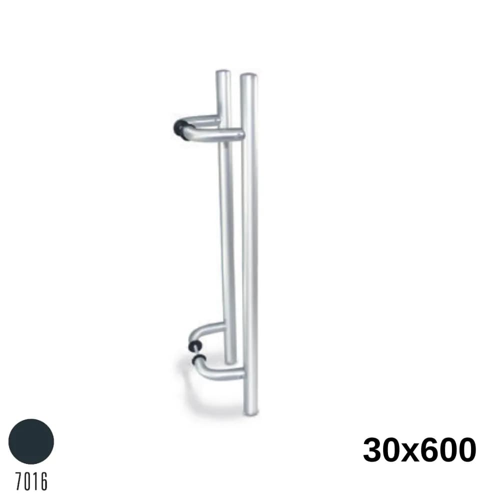Köşeli H Kol 30X600 mm Ant.Gri