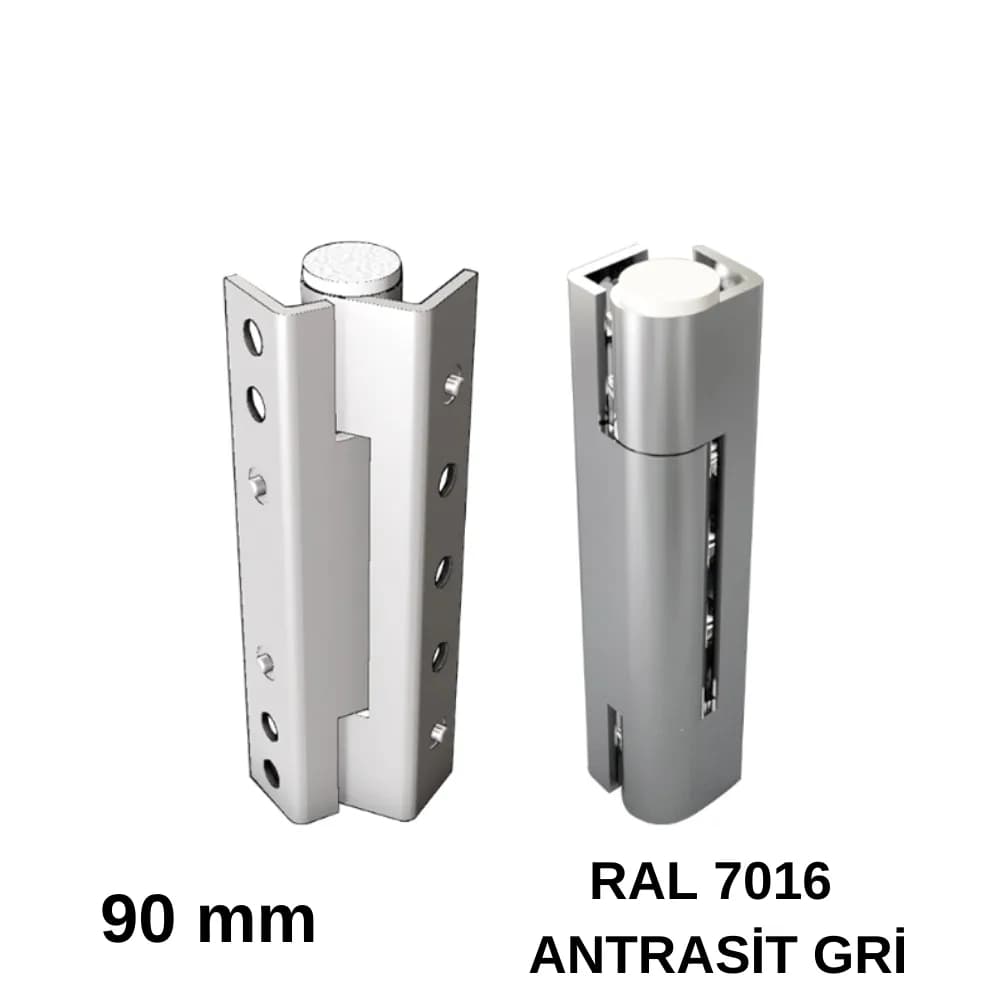 Kale Çelik Menteşe Antrasit Gri 90 mm 1-22009-00-00R