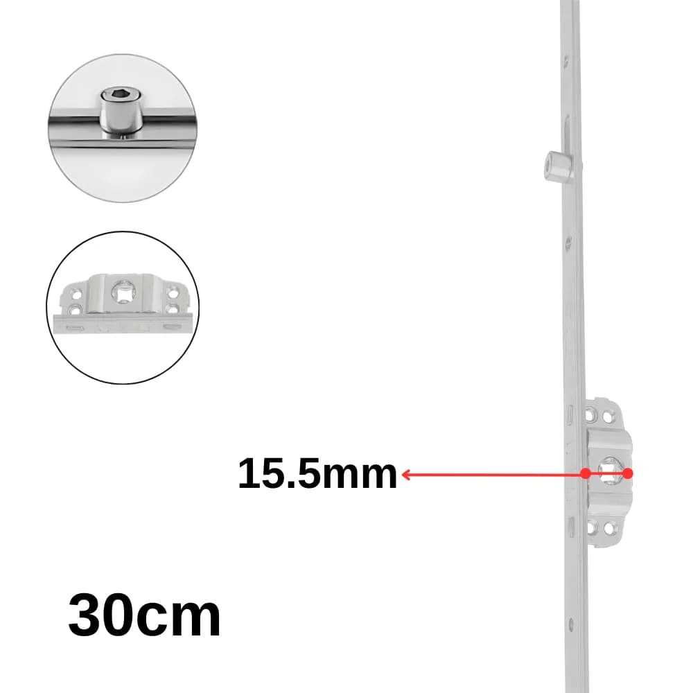 Endow 300 mm Tek Açılım İspan. Saç Gövde Sk2