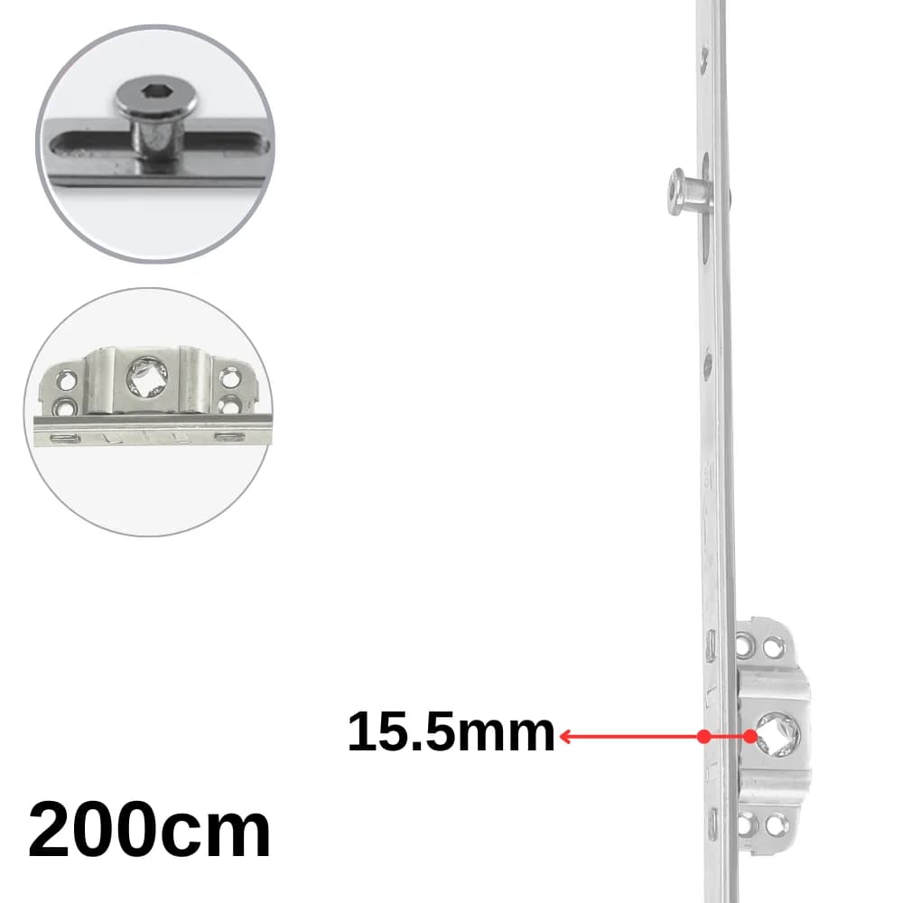 Endow 2000 mm Saç Gövde Sürme İspanyolet