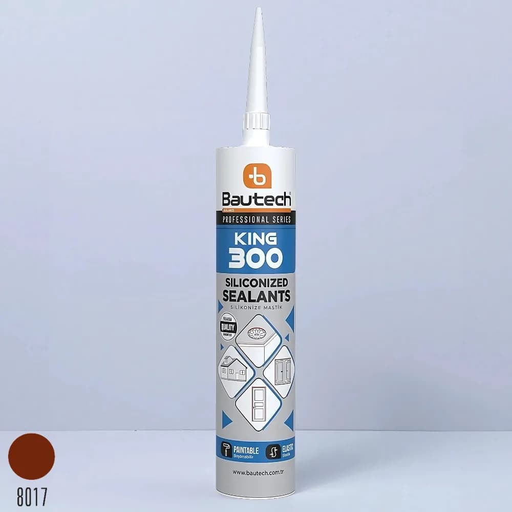 Bautech Silikonize Mastik 500 gr A.Meşe
