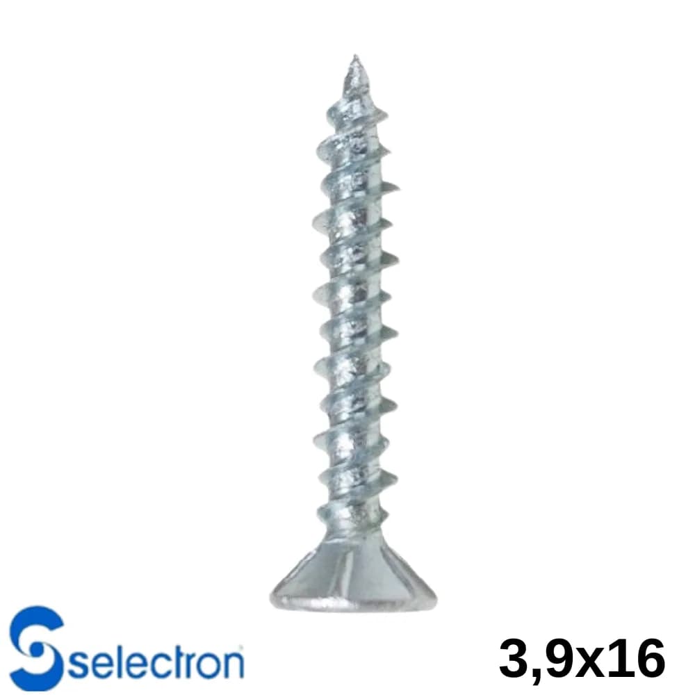Selectron 3,9X16 Yıldız Havşa Başlı Seyrek Vida 4000 Ad.