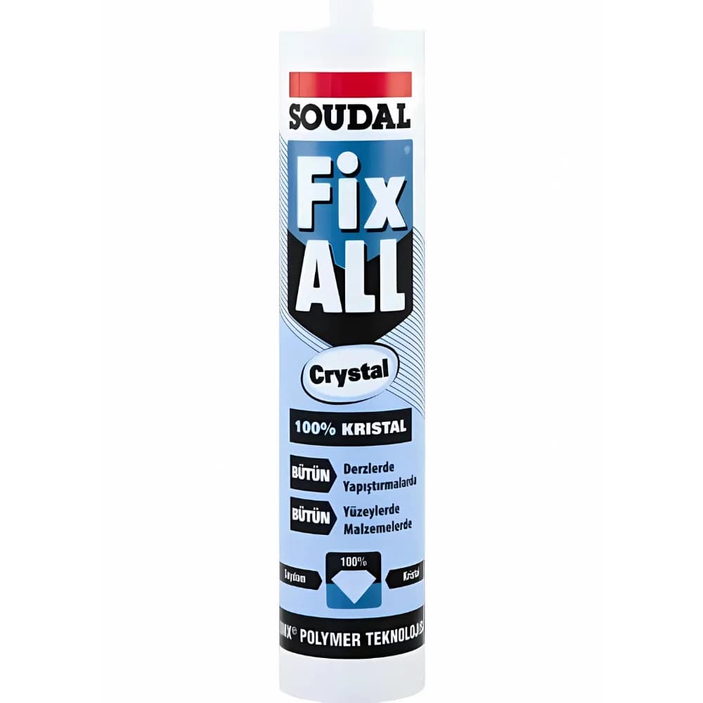 Soudal Fix All Crystal Kristal 290 Ml 122530