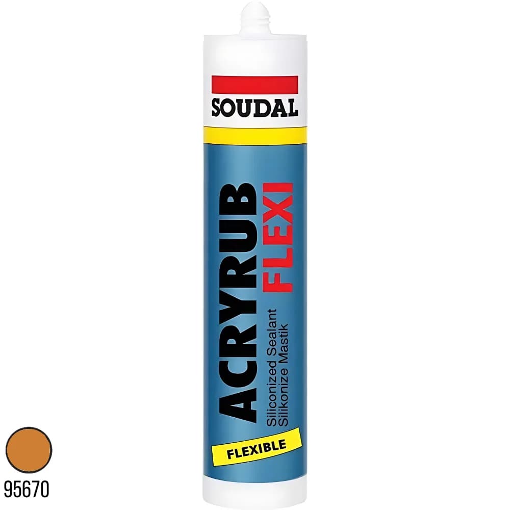 Soudal Acryrub Flexi Silikonize Mastik Bronz 310 Ml 114305