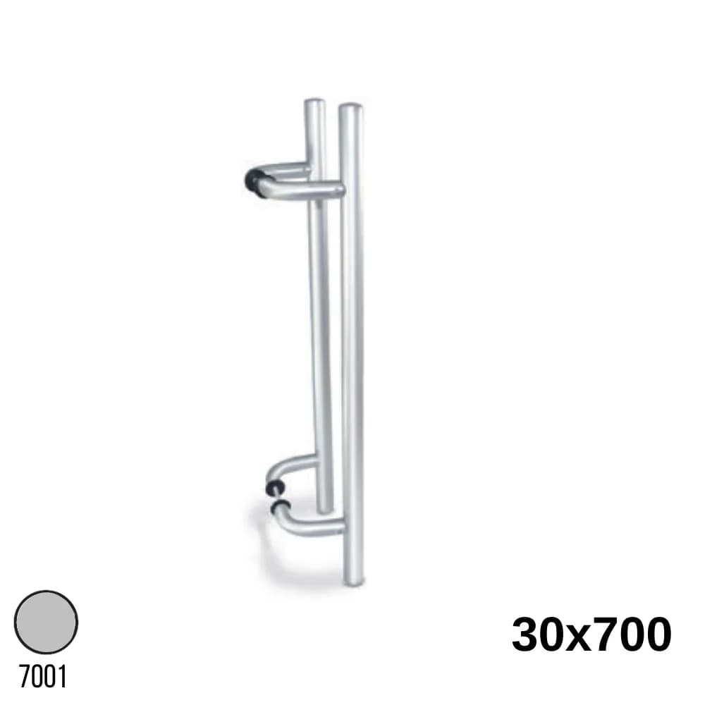 Köşeli H Kol 30X700 mm Eloksal