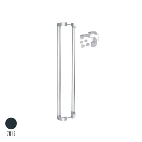 Açılı Akbank Kol 25 CM Boru Takım Ant.Gri